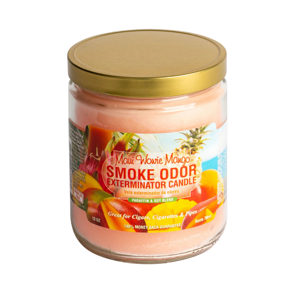 Smoke Odor Candle / Maui Wowie Mango